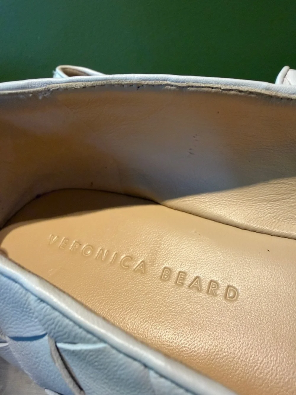 Veronica Beard Women’s Griffin Woven Napa Loafers - Picture 3 of 8